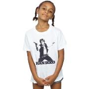 T-shirt enfant Disney Han Solo Retro Photo