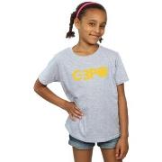 T-shirt enfant Disney The Rise Of Skywalker C-3PO Text Logo