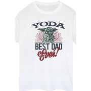 T-shirt Disney Mandalorian Yoda Dad