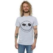 T-shirt Disney Nightmare Before Christmas Jack's Big Face