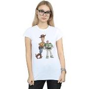 T-shirt Disney Toy Story Buzz And Woody Standing