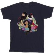 T-shirt Disney Princess Mulan Jasmine Snow White