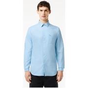 Chemise Lacoste - CHEMISE SLIM EN POPELINE DE COTON STRETCH