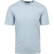 T-shirt Marc O'Polo T-Shirt Slubs Bleu Clair