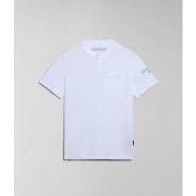 T-shirt Napapijri S-MELVILLE NP0A4HQL-002 BRIGHT WHITE