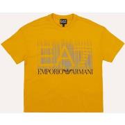 T-shirt enfant Emporio Armani EA7 T-shirt garçon Graphic Series en cot...