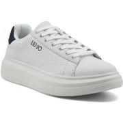 Chaussures Liu Jo Big 01 Sneaker Uomo White Blue 7B4027-PX474