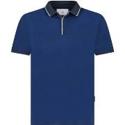 T-shirt State Of Art Polo Jersey Bleu Foncé