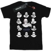 T-shirt Star Wars: The Rise Of Skywalker First Order Character Line Up...