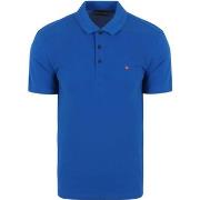 T-shirt Napapijri Ealis Polo Bleu Cobalt