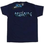 T-shirt Dc Comics Aquaman Text Logo