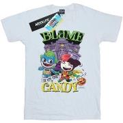 T-shirt Dc Comics Super Friends Blame It On The Candy