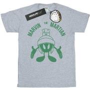 T-shirt Dessins Animés Marvin The Martian Large Head