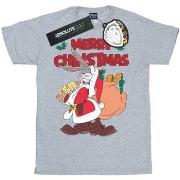 T-shirt Dessins Animés Santa Bugs Bunny