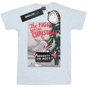 T-shirt Dessins Animés The Fight Before Christmas