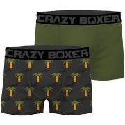 Boxers Crazy Boxer CRAZYBOXER 2 Boxers Homme Bio BCBCX2 SUMM