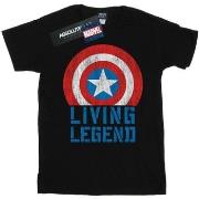 T-shirt Marvel Captain America Living Legend