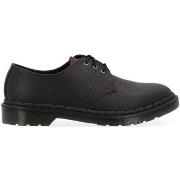 Ville basse Dr. Martens 1461 Pebble Grain burgundy shoes