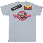 T-shirt Dc Comics Wonder Woman Rainbow Logo