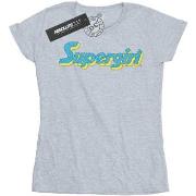 T-shirt Dc Comics Supergirl Crackle Logo