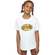 T-shirt enfant Dc Comics Batman Japanese Logo Yellow