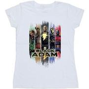 T-shirt Dc Comics Black Adam JSA Complete Group