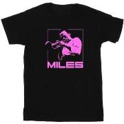 T-shirt Miles Davis Pink Square