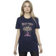 T-shirt Rick And Morty Pink Spaceship