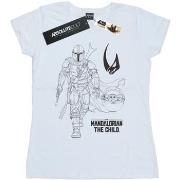 T-shirt Disney The Mandalorian Clan Of Two