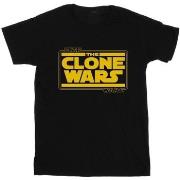 T-shirt Disney Clone Wars Logo