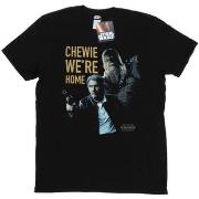 T-shirt Disney Force Awakens Chewie We're Home