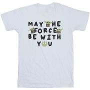 T-shirt Disney The Mandalorian Grogu May The Force Be With You