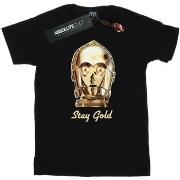 T-shirt Disney The Rise Of Skywalker C-3PO Stay Gold