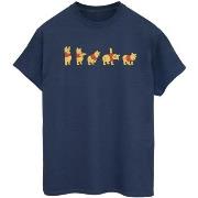 T-shirt Disney Winnie The Pooh Stretching