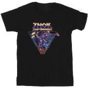 T-shirt Marvel Thor Love And Thunder Logo Triangle