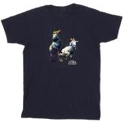 T-shirt Marvel Thor Love And Thunder Toothgnasher Flames