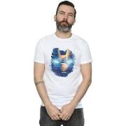 T-shirt Marvel Iron Man Distressed Head