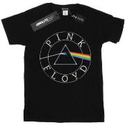 T-shirt Pink Floyd Prism Circle Logo