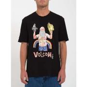 T-shirt Volcom Camiseta Herbie - Black