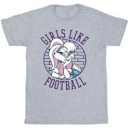 T-shirt enfant Dessins Animés Girls Like Football