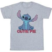T-shirt enfant Disney Lilo And Stitch Stitch Cutie Pie