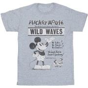 T-shirt Disney Mickey Mouse Making Waves