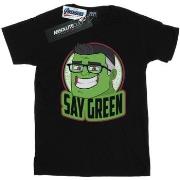 T-shirt Marvel Avengers Endgame Say Green