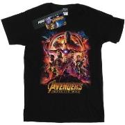 T-shirt enfant Marvel Avengers Infinity War Movie Poster