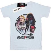 T-shirt enfant Marvel Black Widow Movie Vintage Circle