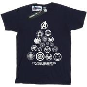 T-shirt Marvel Avengers Endgame Pyramid Icons