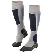 Chaussettes Falke SK6 M.GREY MEL CHAUSSETTES SKIS 20