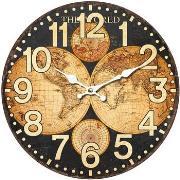 Horloges Signes Grimalt Horloge mappemonde 34 cm