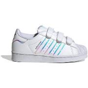 Baskets enfant adidas Superstar CF C / Blanc