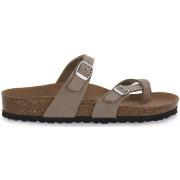 Tongs Birkenstock MAYARI GREY TAUPE CALZ N